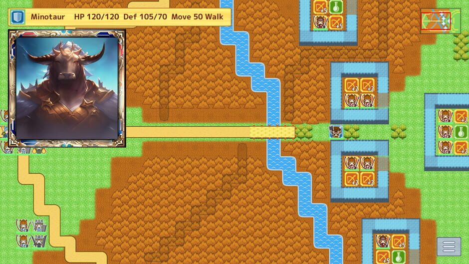 Little Land War SRPG Screenshot