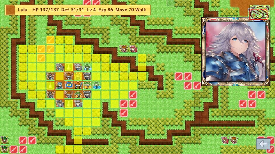 Little Land War SRPG Screenshot