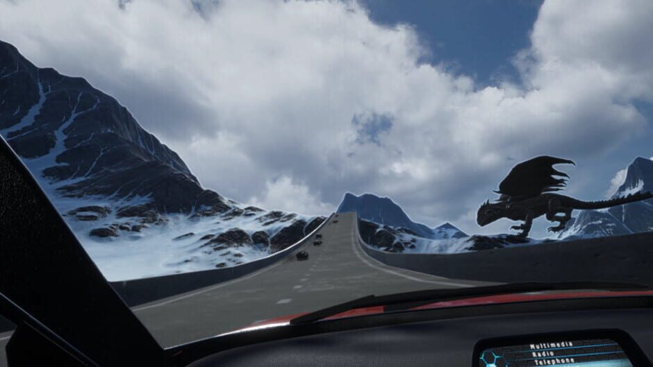 VR Racing on Dinosaur Island Screenshot