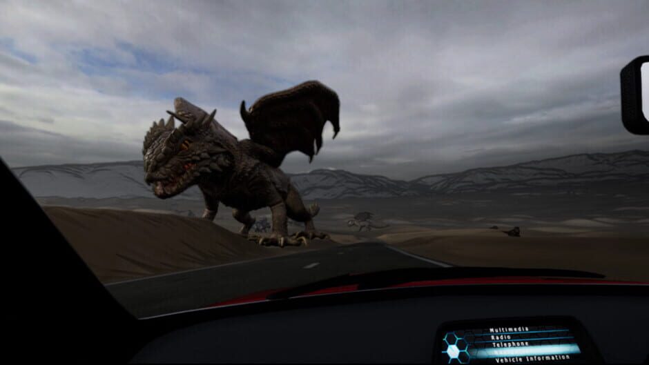 VR Racing on Dinosaur Island Screenshot