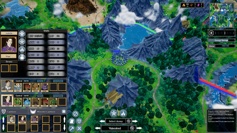 Monstrous Realms Screenshot