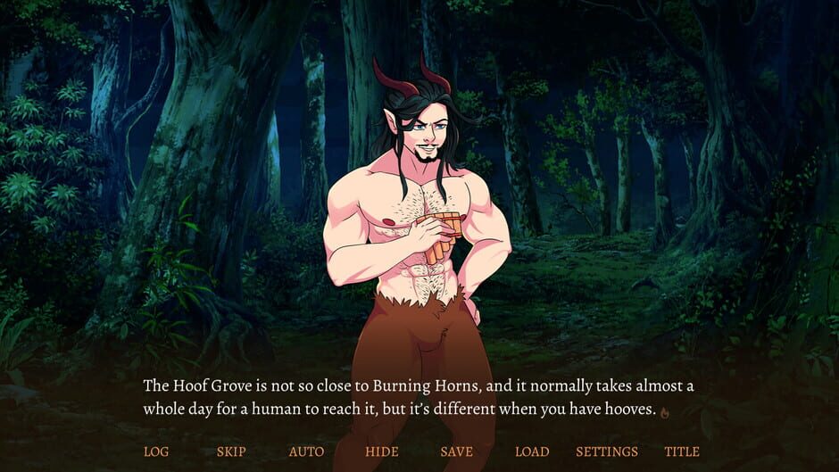 Burning Secrets: A Bara Visual Novel Screenshot
