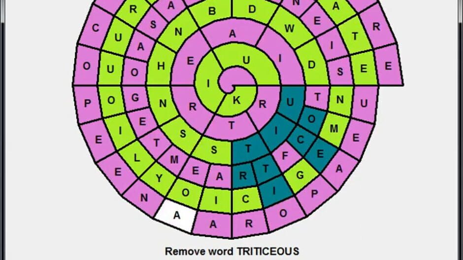 WordSpiral Screenshot
