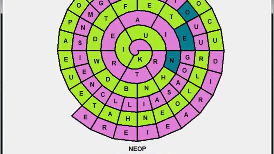 WordSpiral Screenshot