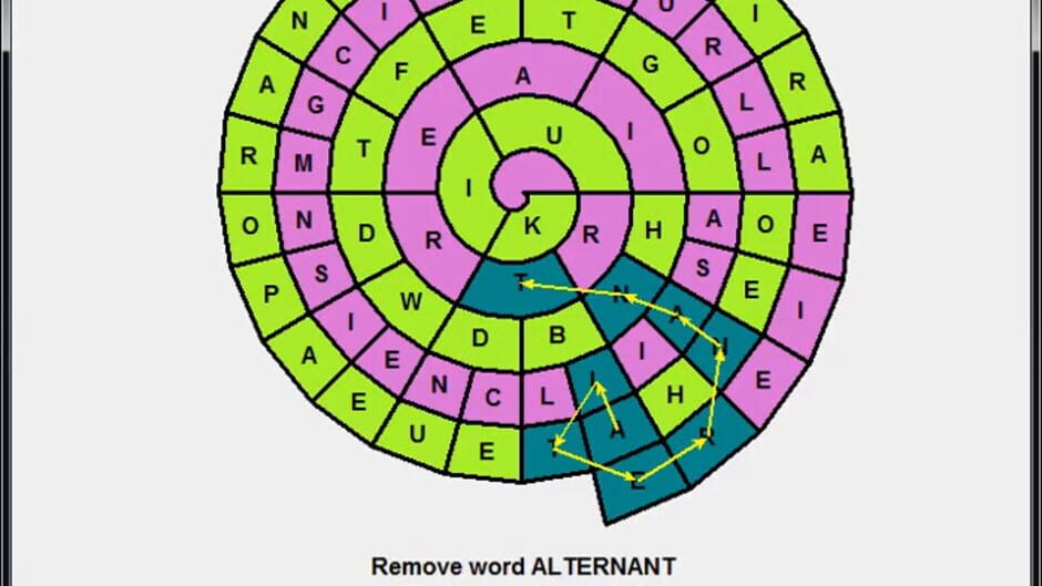 WordSpiral Screenshot