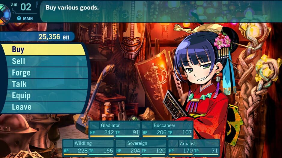 Etrian Odyssey III HD Screenshot