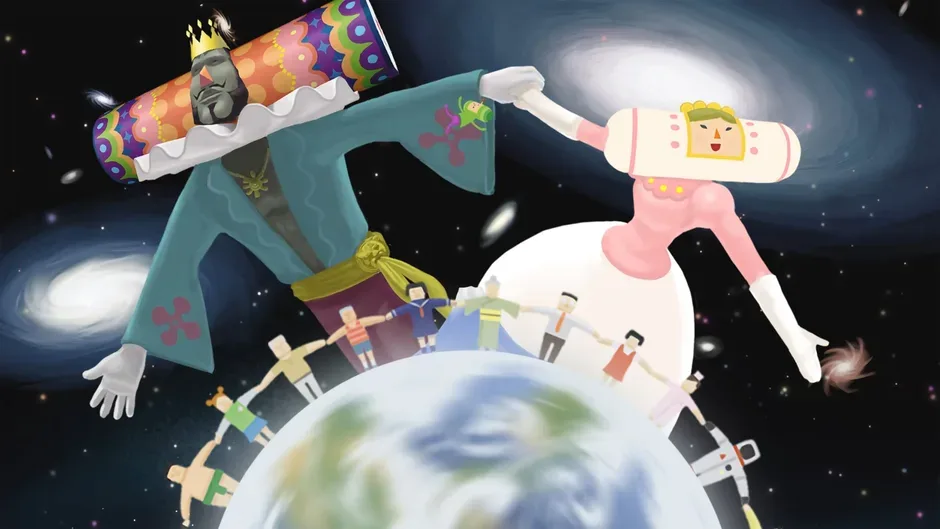 We Love Katamari Reroll + Royal Reverie, captura de tela 4