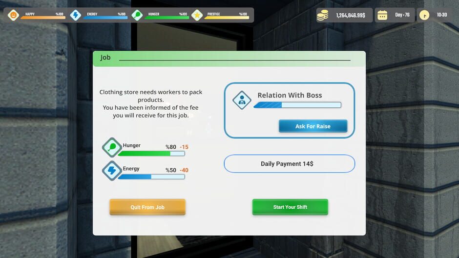 Uplife screenshot