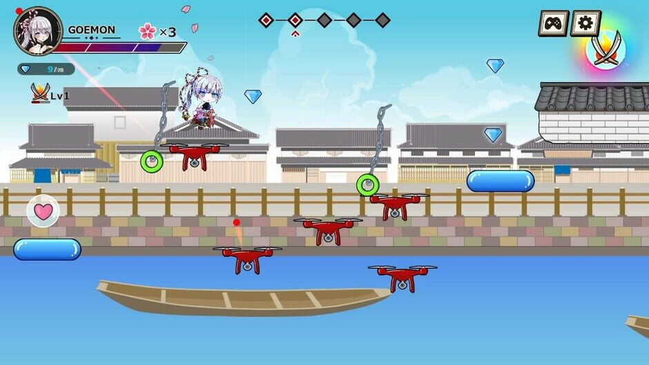 Kaitou Tantei Blonde Lady Screenshot