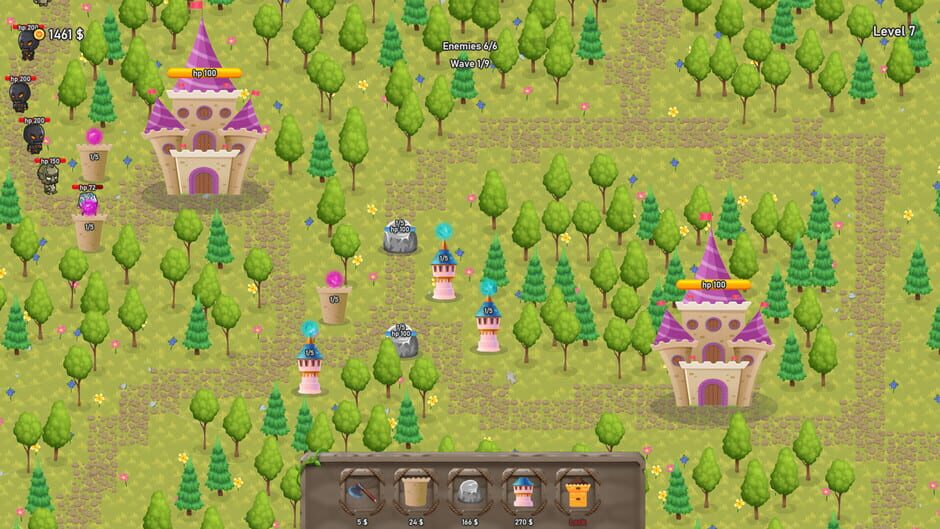 Forest towers Screenshot