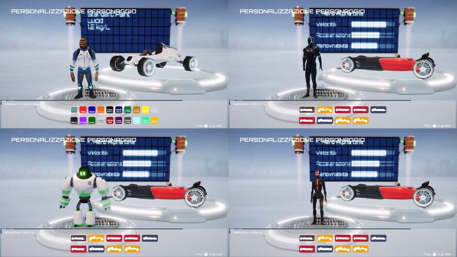Formula 2707: All Stars Kombat Screenshot
