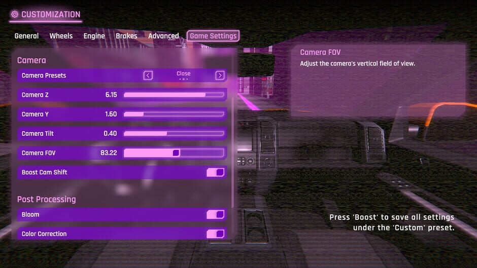 Rhythm Drive: Synthwave City Screenshot