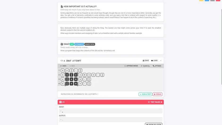 Capture d'écran de l'article