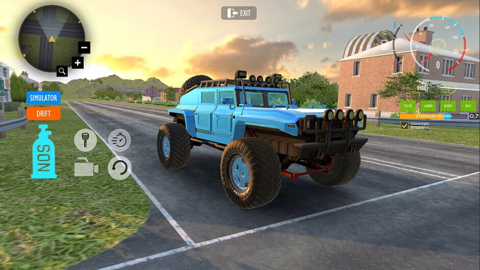 Offroad Jeep 4x4: Car Driving Simulator Screenshot