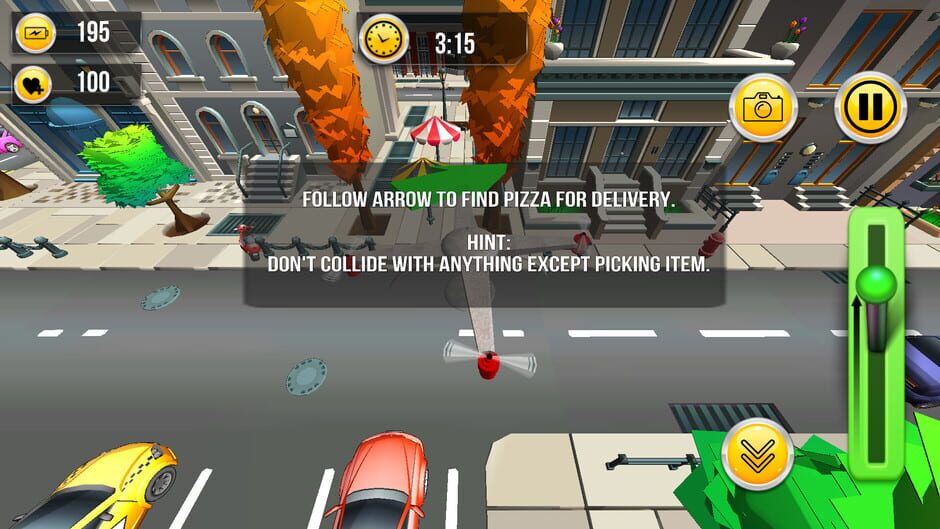 Drone Delivery Screenshot