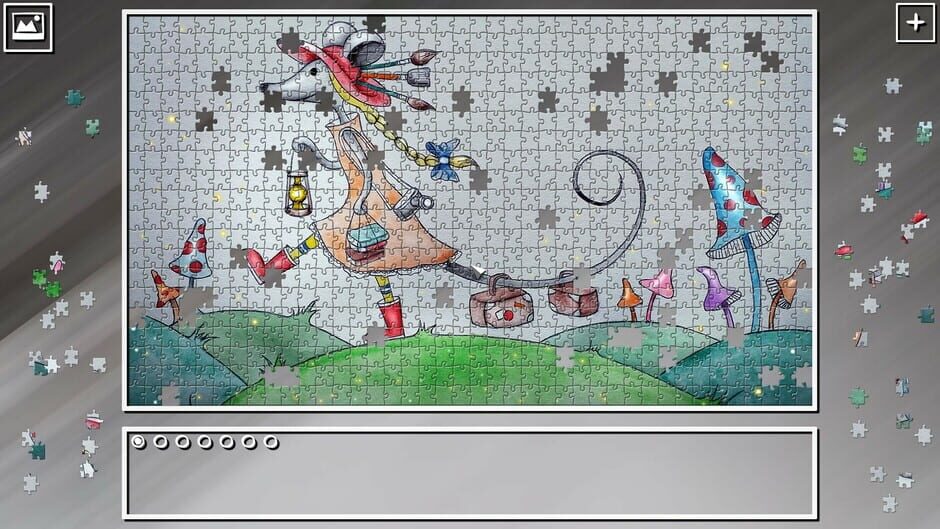 สกรีนช็อตจาก Super Jigsaw Puzzle: Generations - Illustrations (รูปที่ 10)
