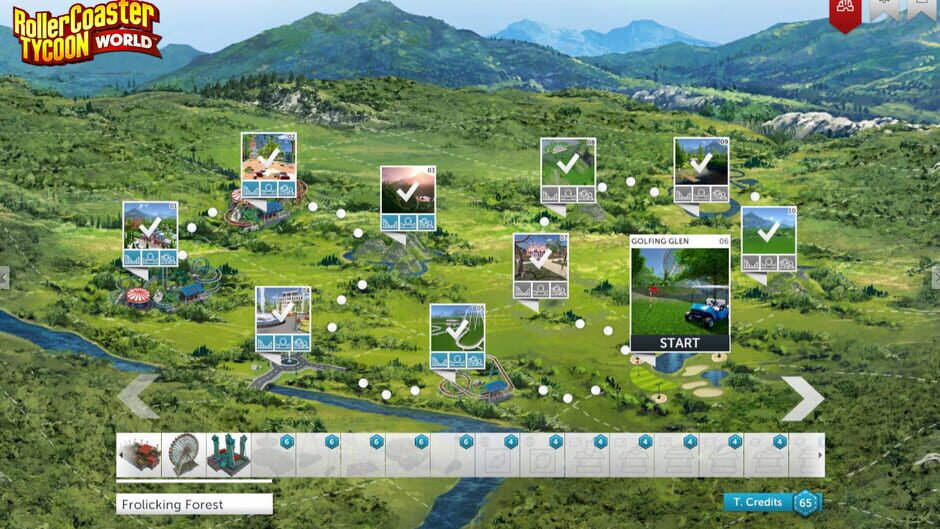 RollerCoaster Tycoon World: Deluxe Edition Screenshot