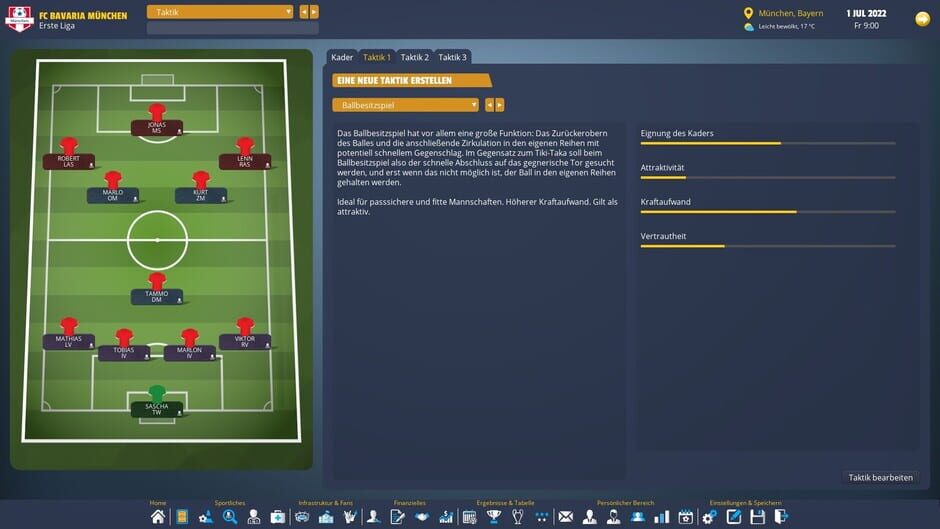 สกรีนช็อตจาก Player's Eleven: A Football Manager Game (รูปที่ 28)