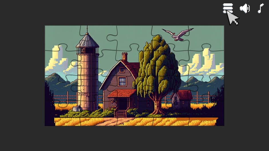 Retro Style: Pixel Art Jigsaw Puzzles Screenshot