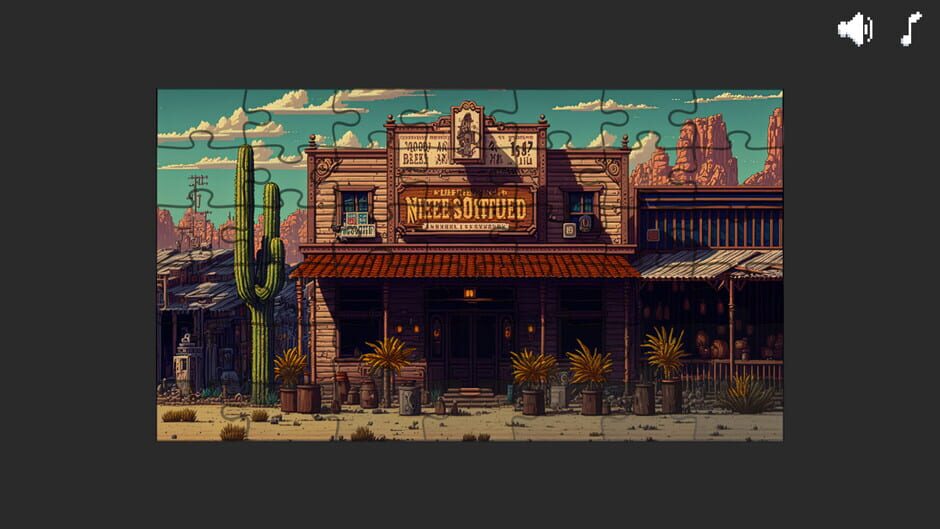 Retro Style: Pixel Art Jigsaw Puzzles Screenshot