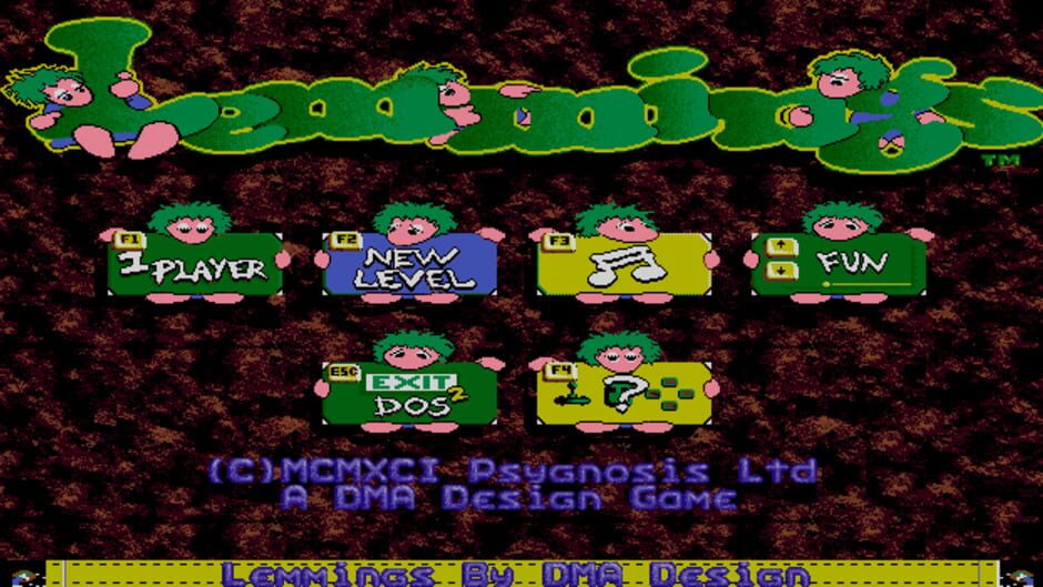 Lemmings screenshot