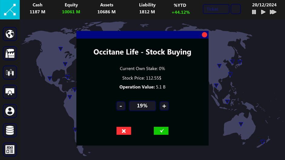 Hedge Fund Tycoon Screenshot