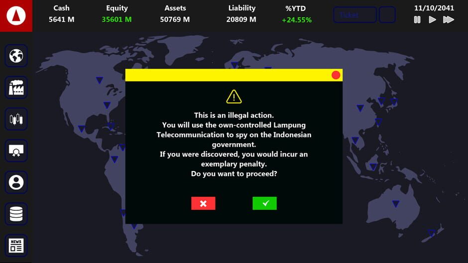 Hedge Fund Tycoon Screenshot