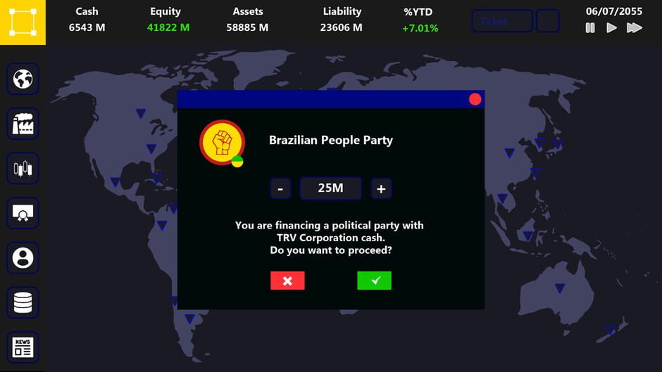 Hedge Fund Tycoon Screenshot