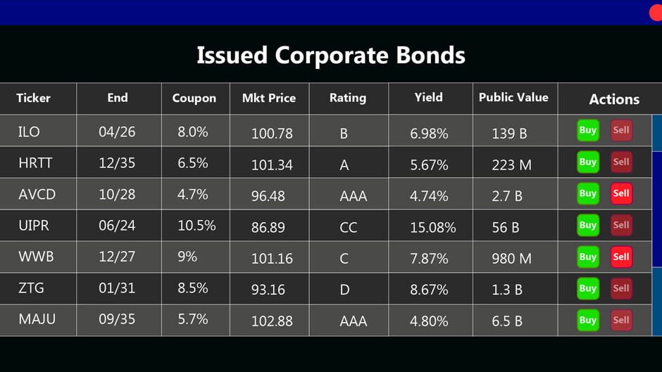Hedge Fund Tycoon Screenshot