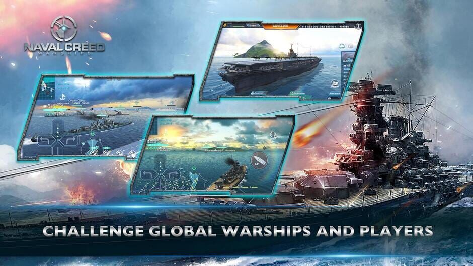 สกรีนช็อตจาก Naval Creed: Warships (รูปที่ 4)