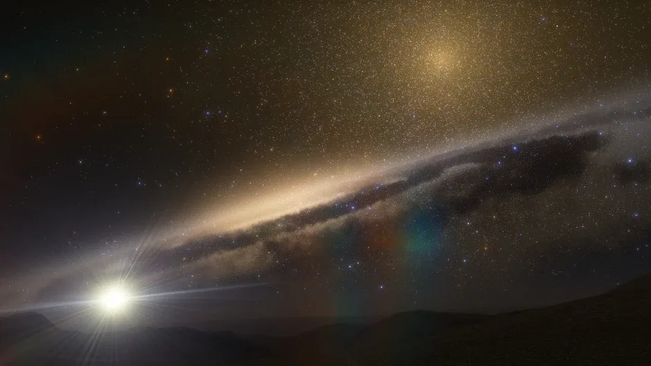 Кадър от SpaceEngine