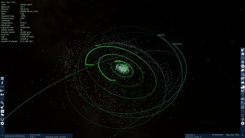 Screenshot SpaceEngine