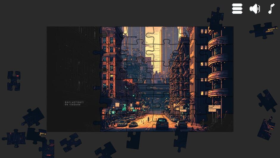 สกรีนช็อตจาก Retro Style: Pixel Art Jigsaw Puzzles - Expansion Pack 1 (รูปที่ 2)