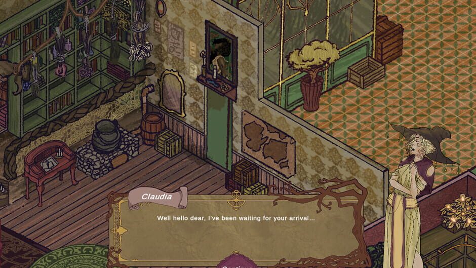 สกรีนช็อตจาก The Little Witch Shop: New in Town (รูปที่ 2)