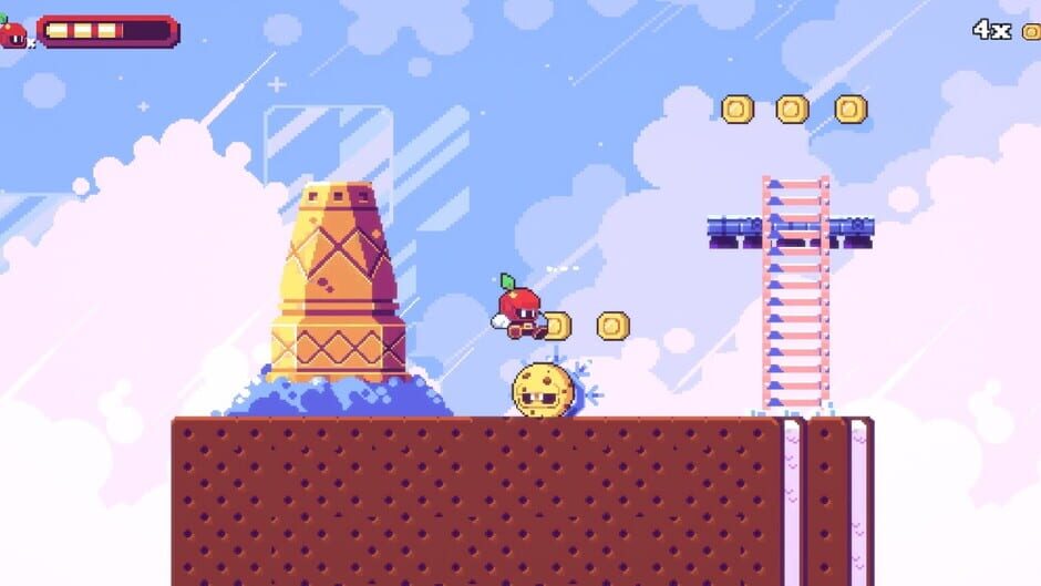 Adventure Apple Robots Screenshot