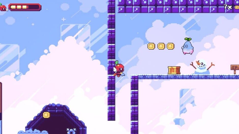 Adventure Apple Robots Screenshot