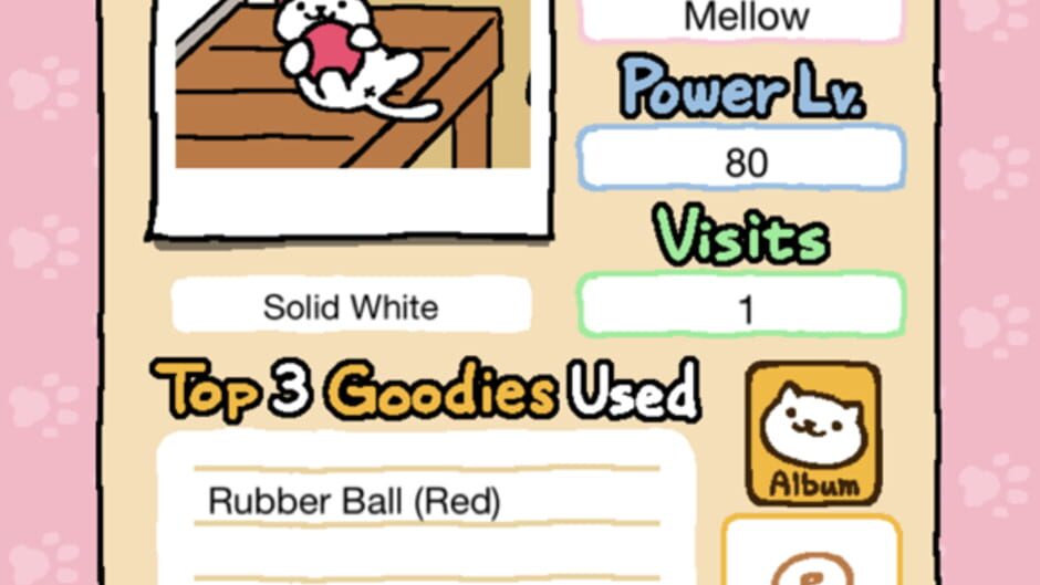 สกรีนช็อตจาก Neko Atsume: Kitty Collector+ (รูปที่ 5)