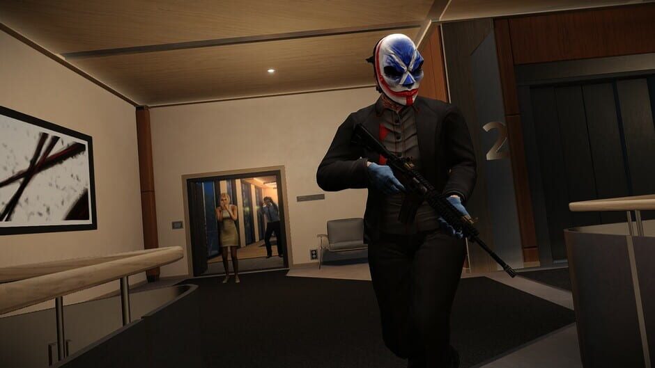 Payday 2: Hostile Takeover Heist Screenshot