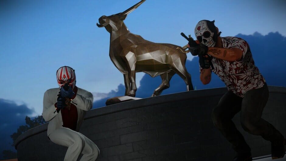 Payday 2: Hostile Takeover Heist Screenshot