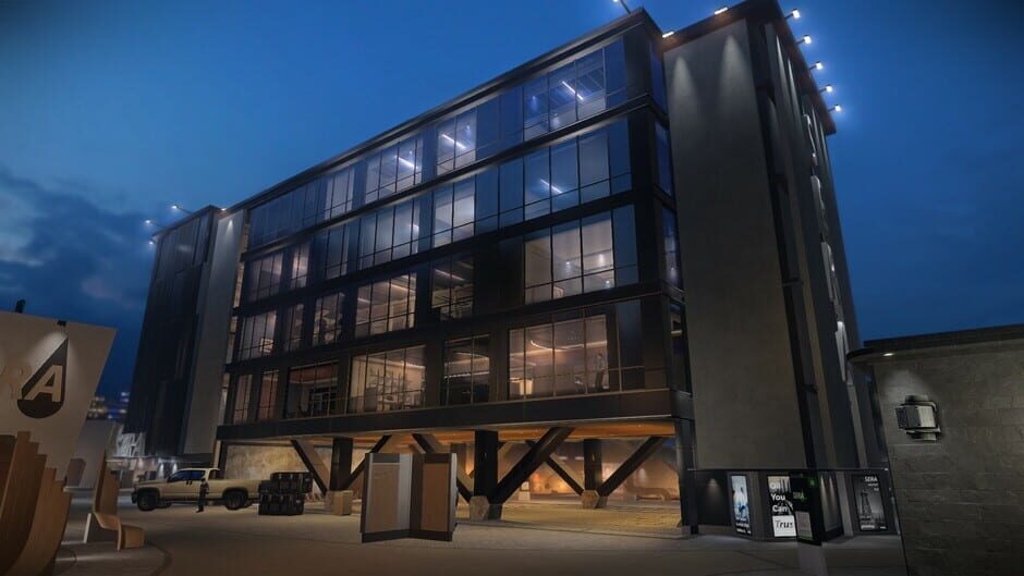 Payday 2: Hostile Takeover Heist Screenshot