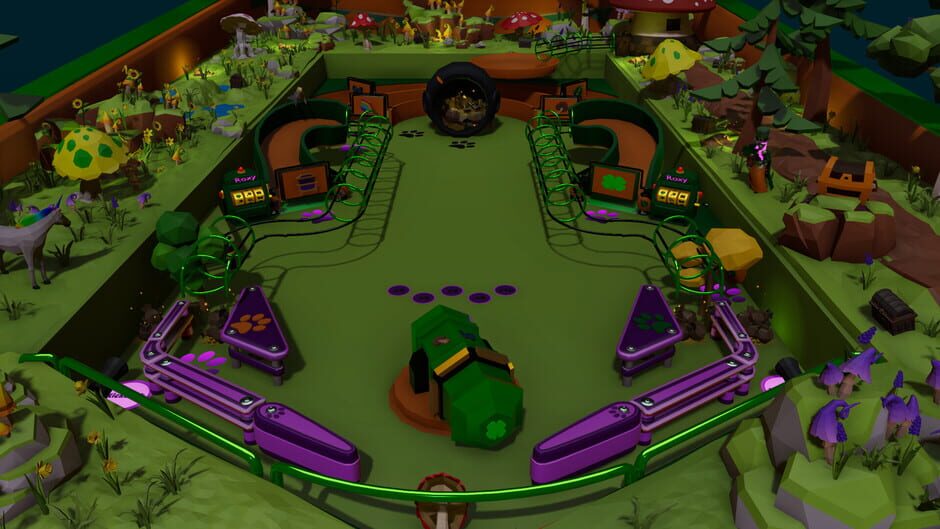 สกรีนช็อตจาก Roxy Raccoon's Pinball Panic: St. Patrick's Paradise (รูปที่ 4)