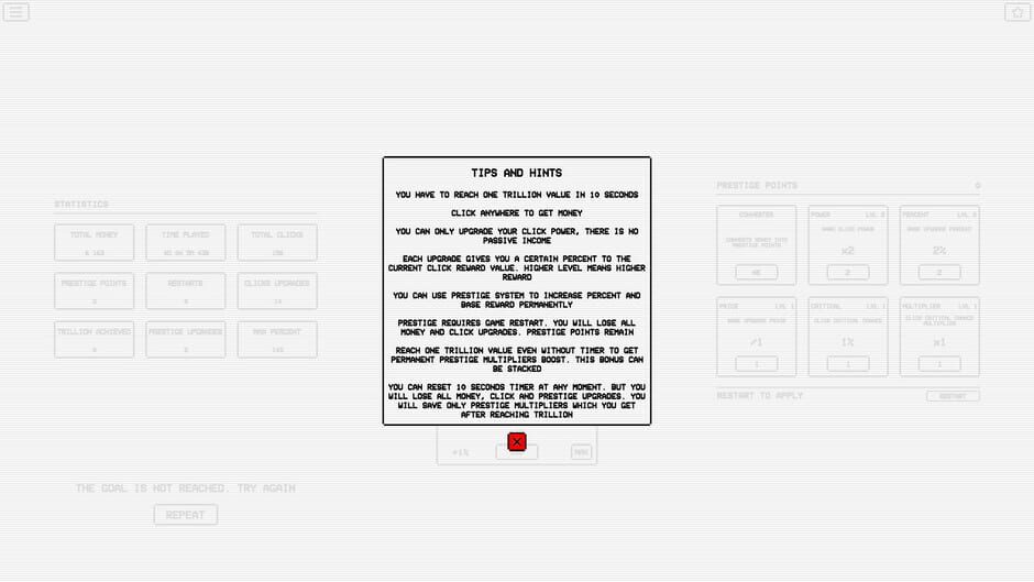 Ten Seconds Trillion Screenshot