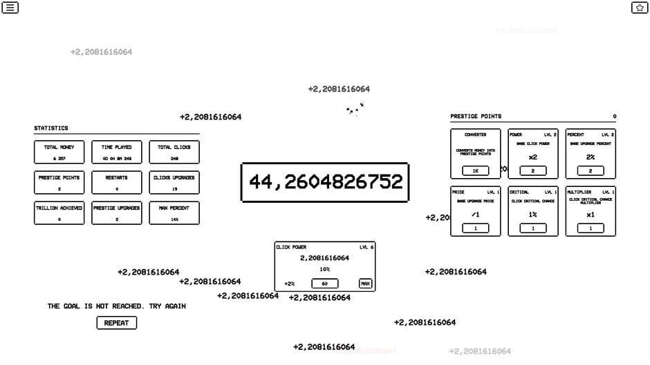 Ten Seconds Trillion Screenshot