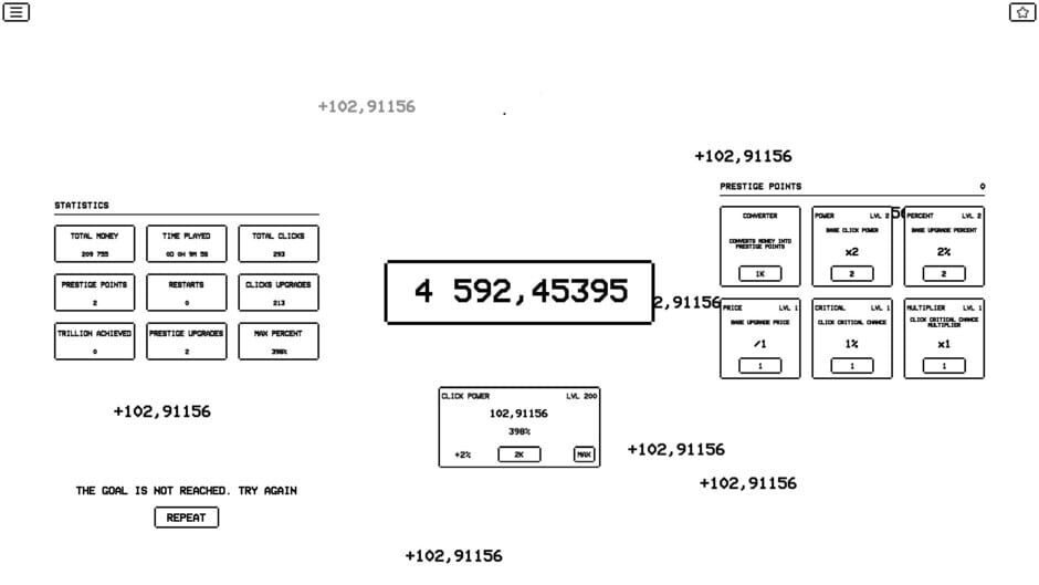 Ten Seconds Trillion Screenshot