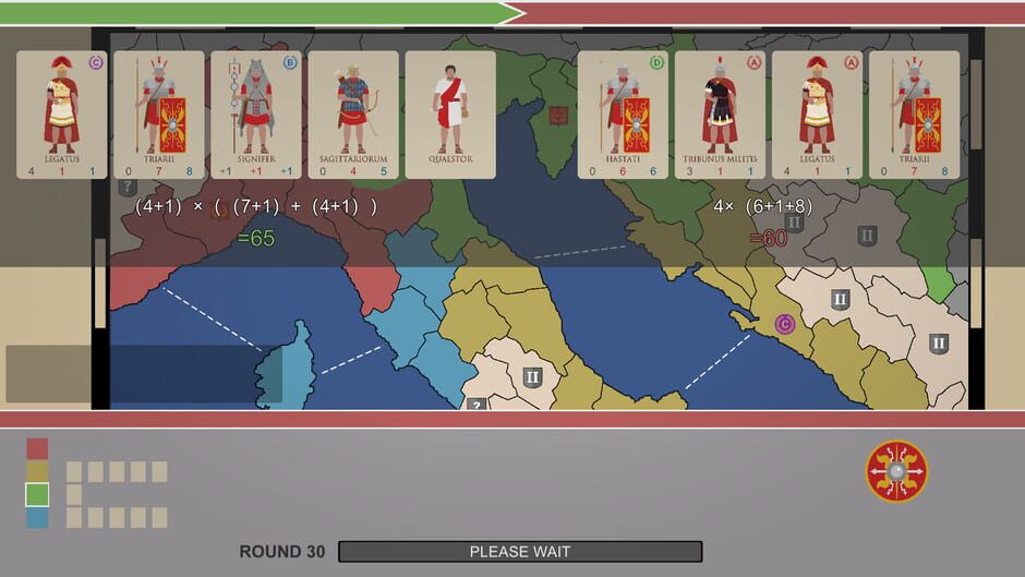 Wars of Cards: Roma Screenshot