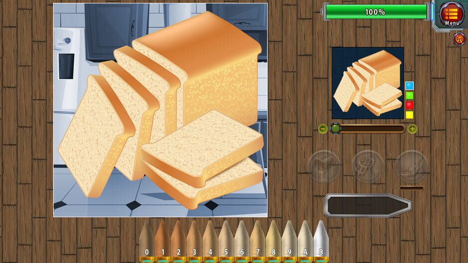 สกรีนช็อตจาก Paint By Numbers: Cooking Time! Ep. 3 (รูปที่ 2)