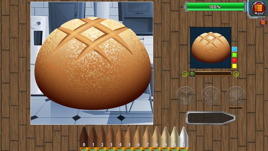 สกรีนช็อตจาก Paint By Numbers: Cooking Time! Ep. 3 (รูปที่ 3)