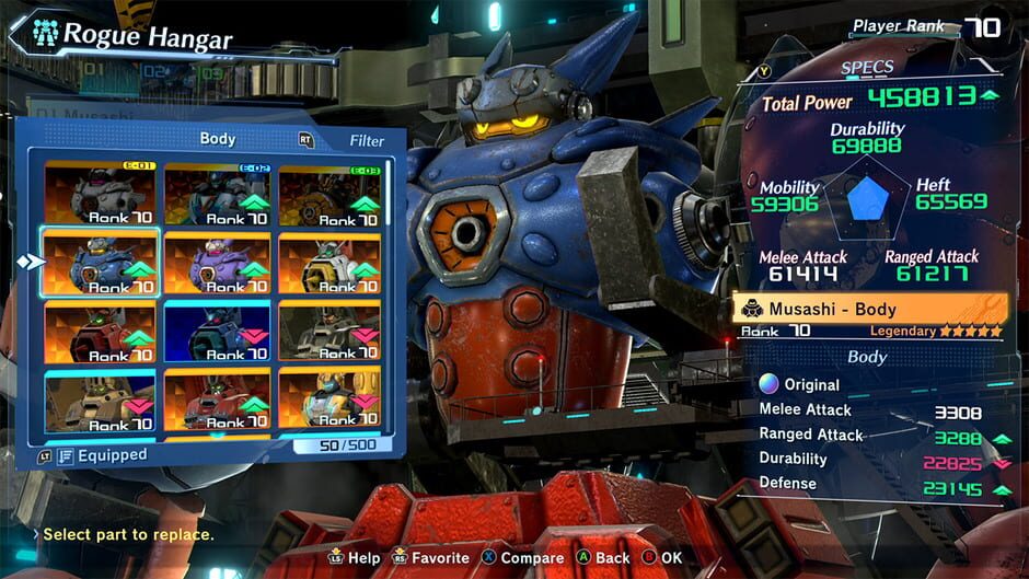 Screenshot Megaton Musashi W: Wired