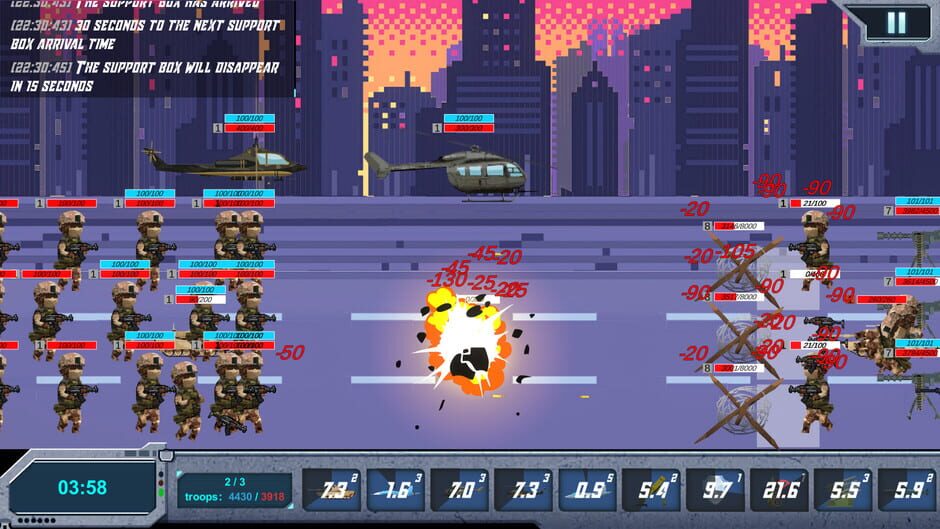 Battle Support Screenshot