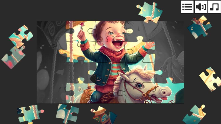 Childhood Dreams: Jigsaw Puzzle Screenshot